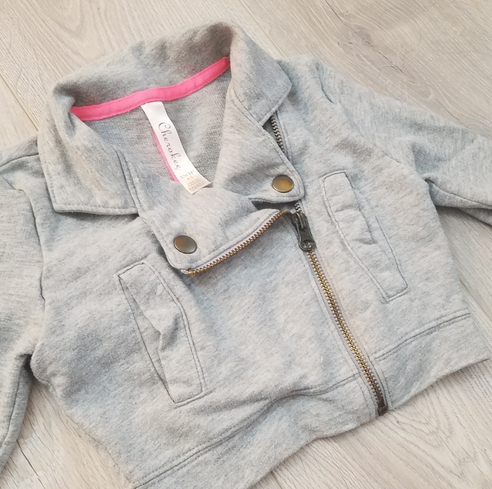 Cherokee xs 4T grey cotton motor jacket